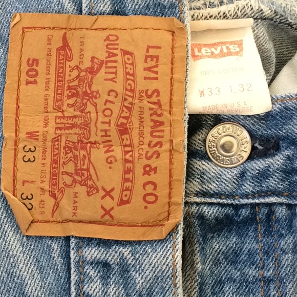 Vintage 80-90’s Levi 501 jeans beautiful fade - Picture 5 of 8